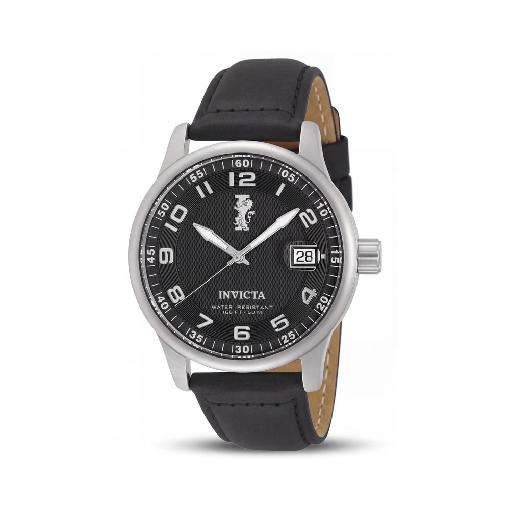 Invicta 12822 Black Stainless Steel Men's Watch, 40mm