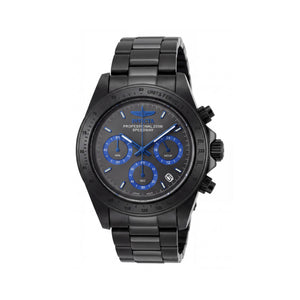 Invicta 17313 Black Stainless Steel Men's Watch, 40mm