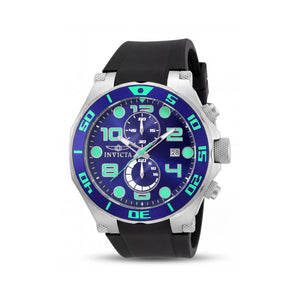 Invicta 17813 Black Stainless Steel Men's Watch, 50mm