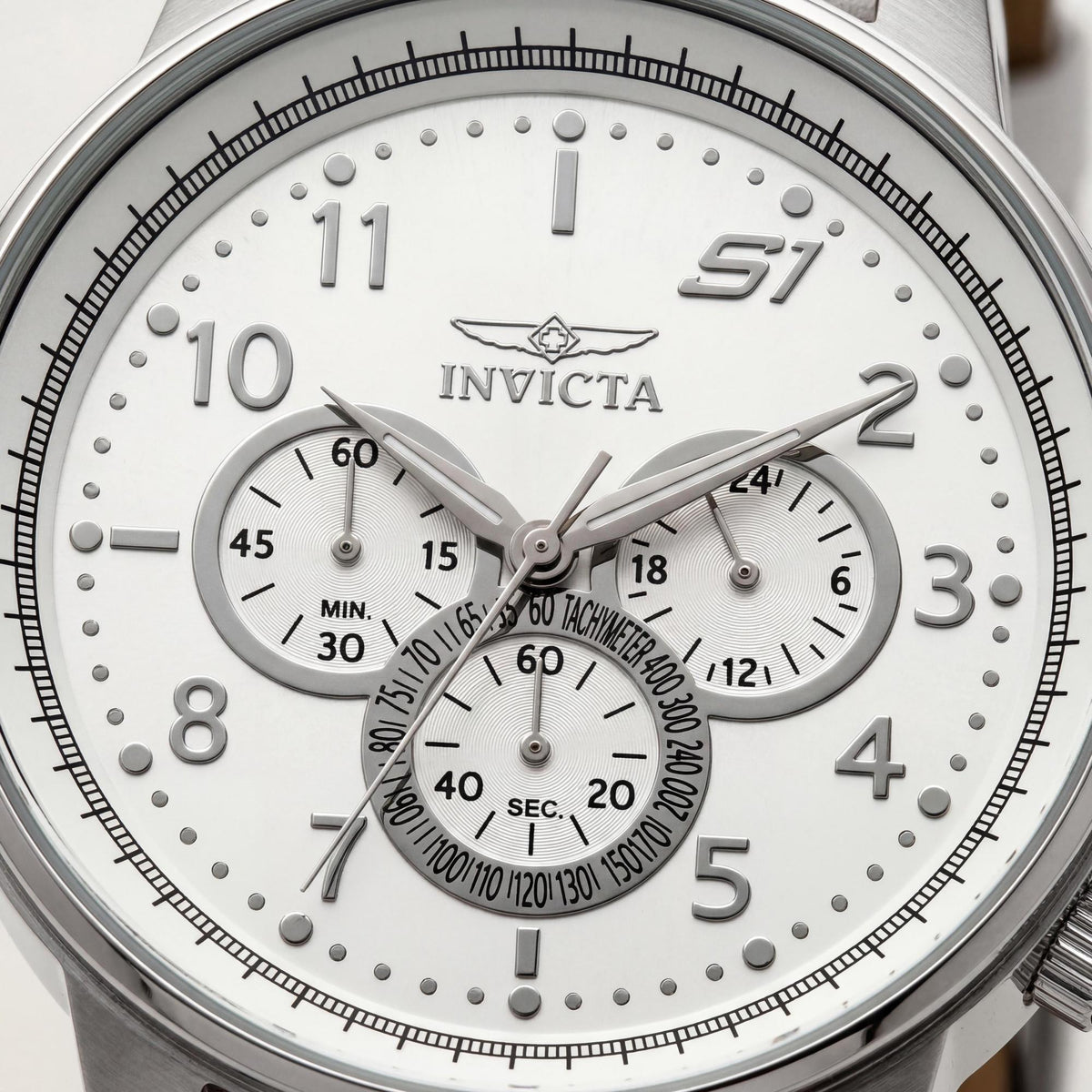 Invicta 24083 Unisex Watch, White Dial Stainless Steel 48mm, Photo 2