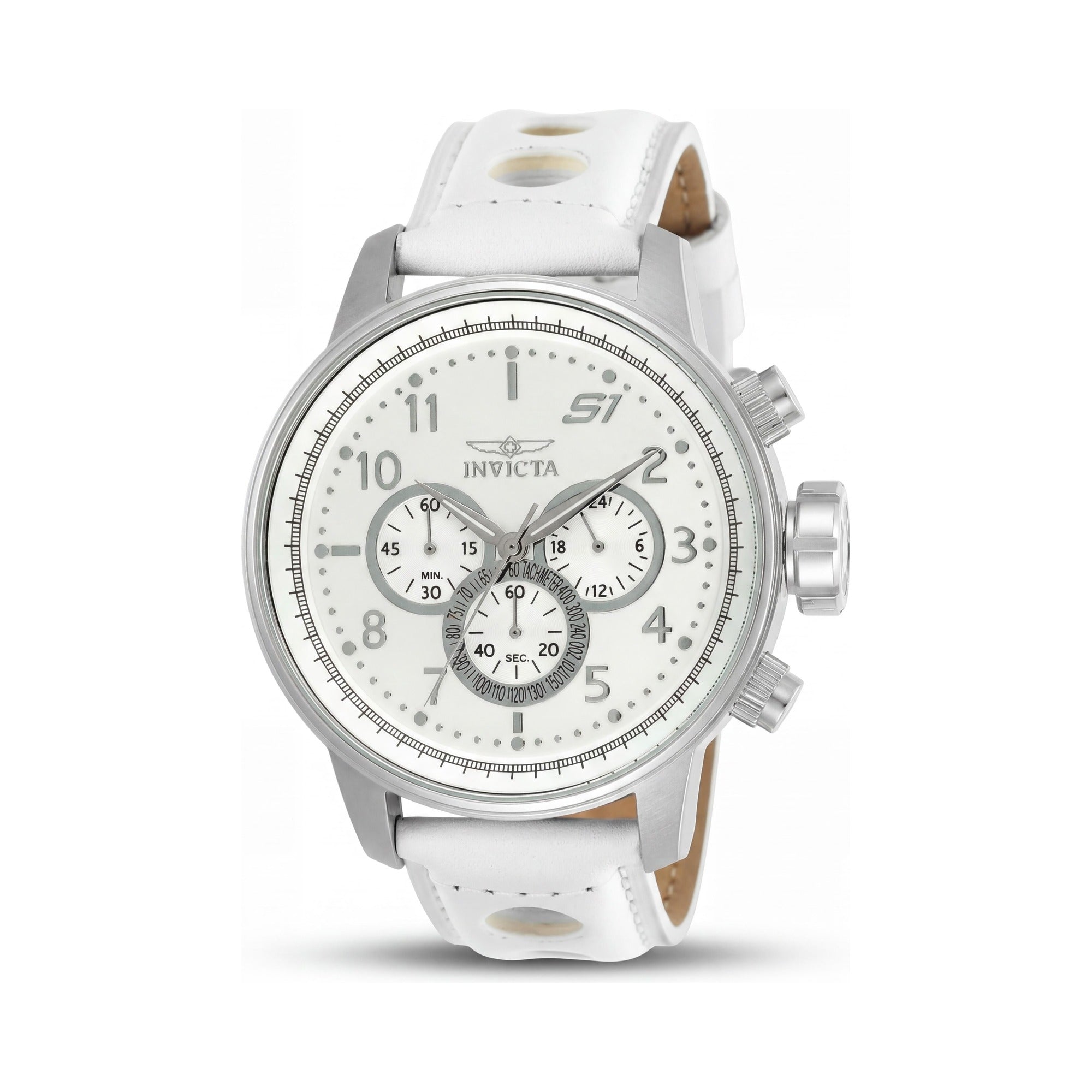 Invicta 24083 Unisex Watch, White Dial Stainless Steel 48mm, Photo 1