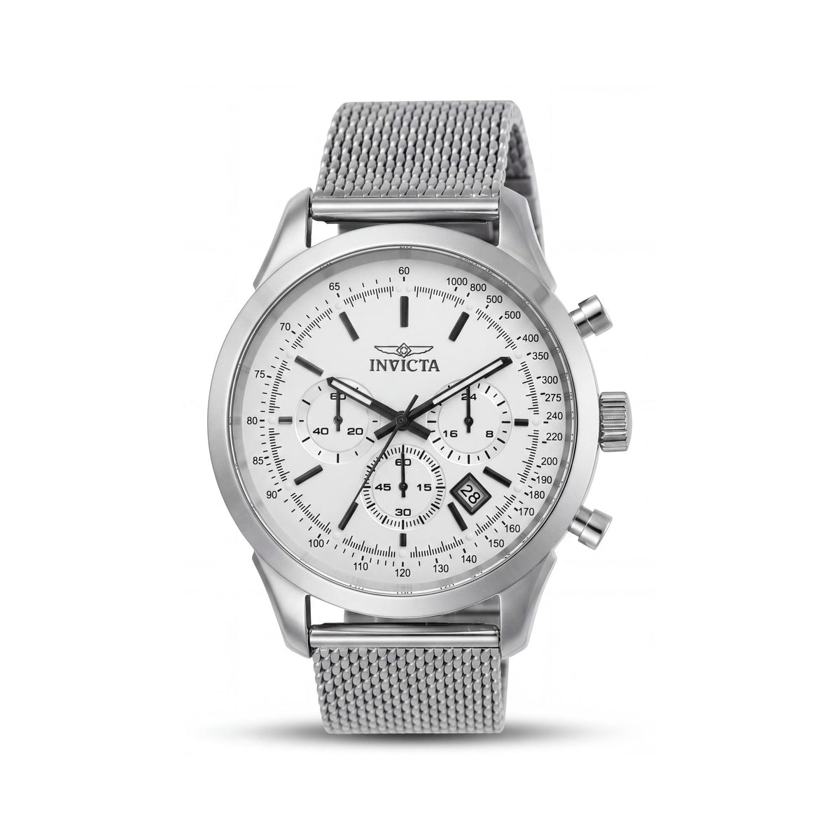 Invicta 25222 Men's Silver Chronograph Watch, 44mm, Photo 1