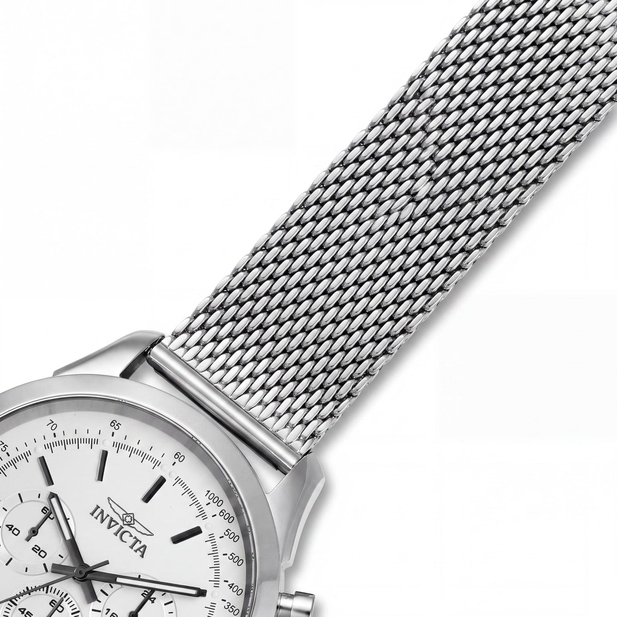 Invicta 25222 Men's Silver Chronograph Watch, 44mm, Photo 3