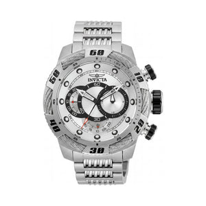 Invicta 25479 Silver Dial Stainless Steel Men's Watch, 50mm