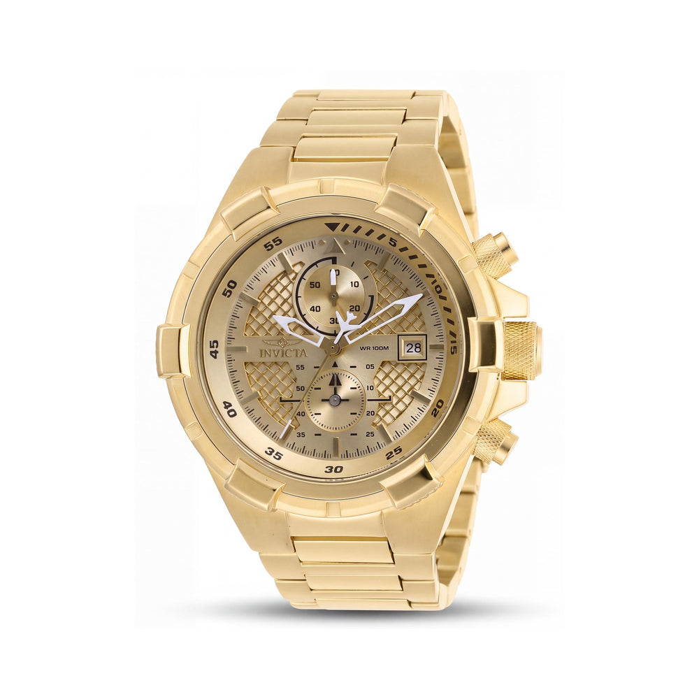Invicta 28122 Gold Stainless Steel Men's Watch, 50mm