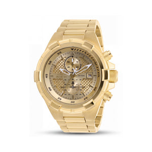 Invicta 28122 Gold Stainless Steel Men's Watch, 50mm