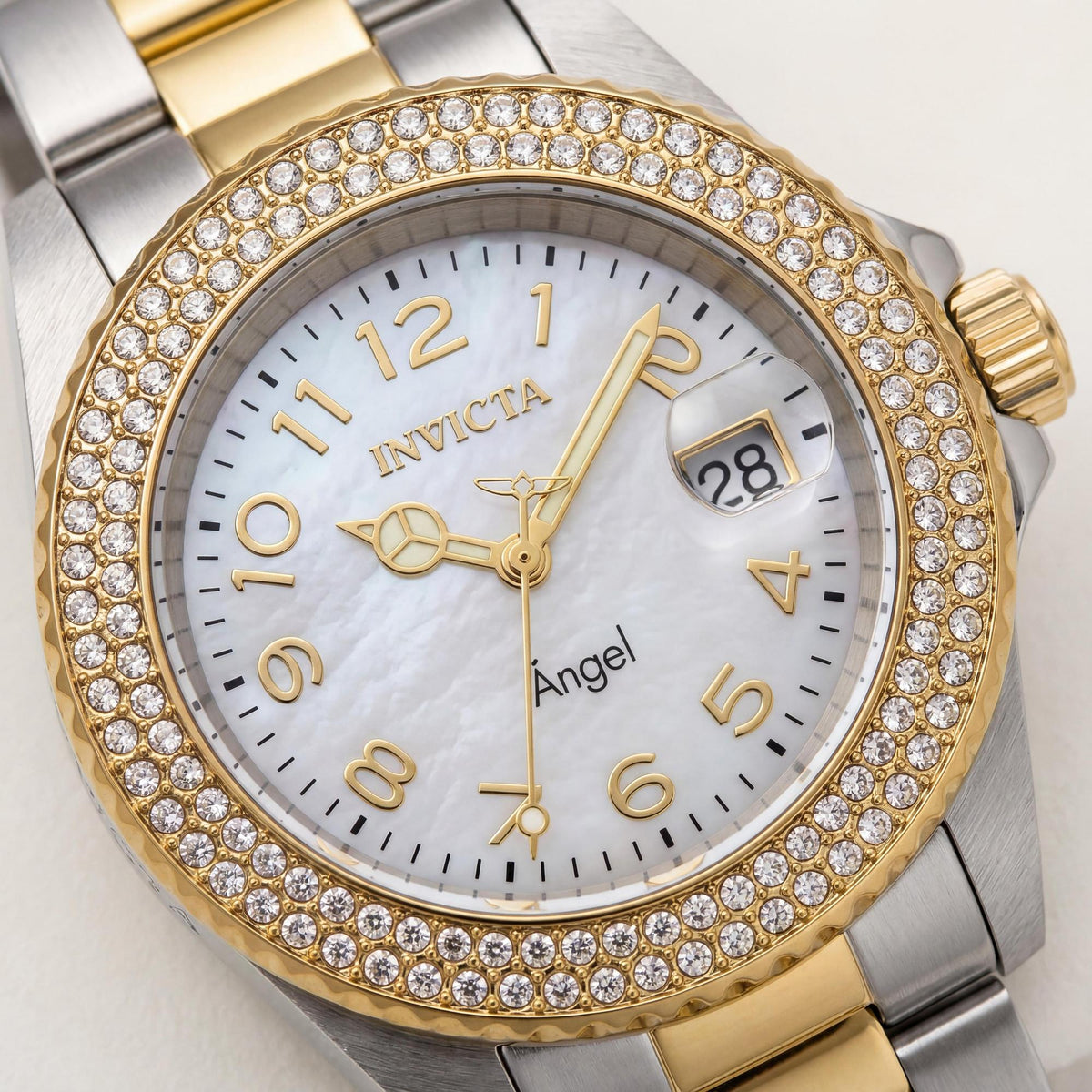 Invicta 28675 Women's Watch, Gold Dial Stainless Steel 40mm, Photo 2