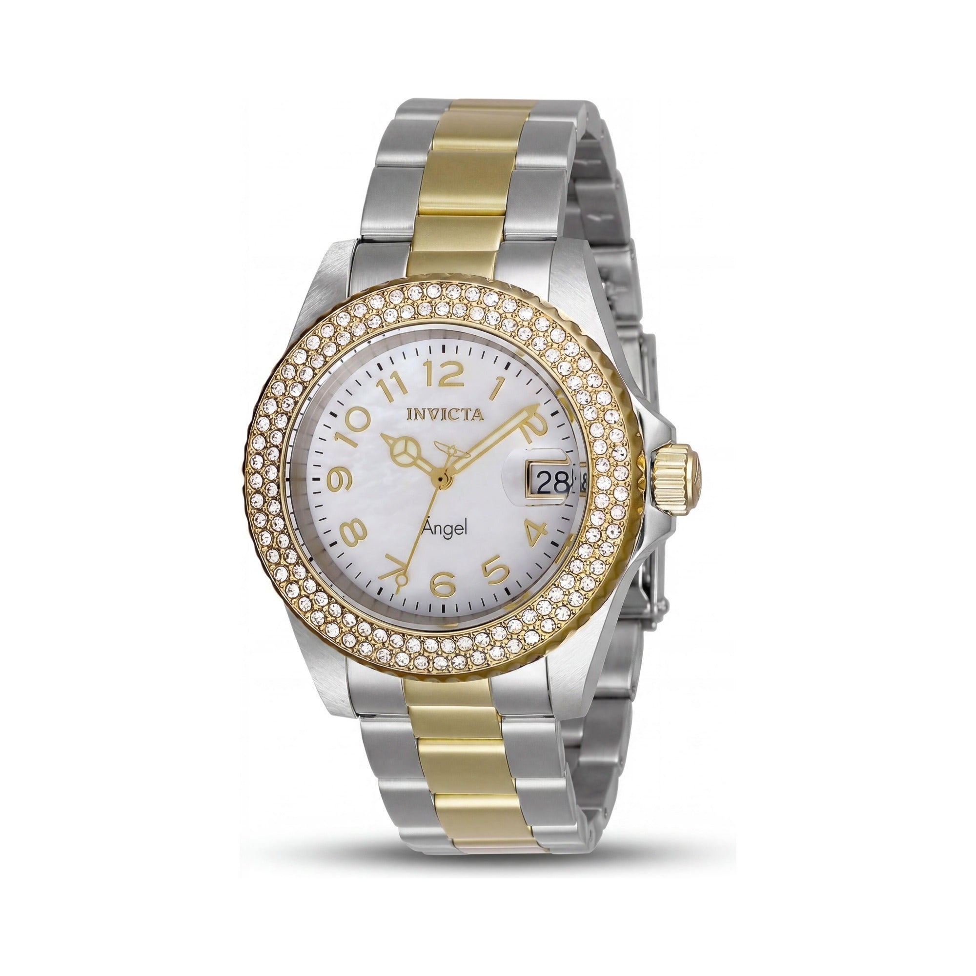 Invicta 28675 Women's Watch, Gold Dial Stainless Steel 40mm, Photo 1