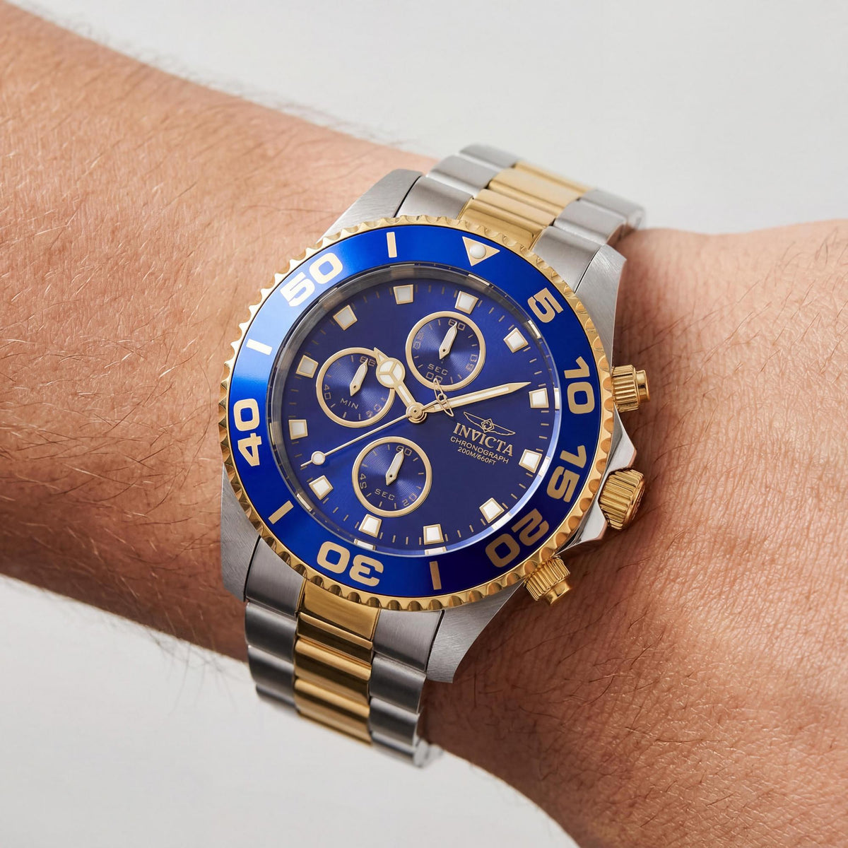 Invicta 28692 Men's Blue Chronograph Watch, 43mm, Photo 3
