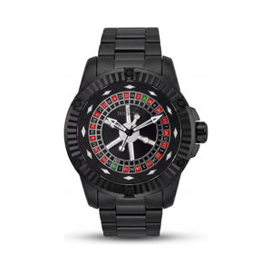 Invicta 28712 Black Stainless Steel Unisex Watch, 52mm