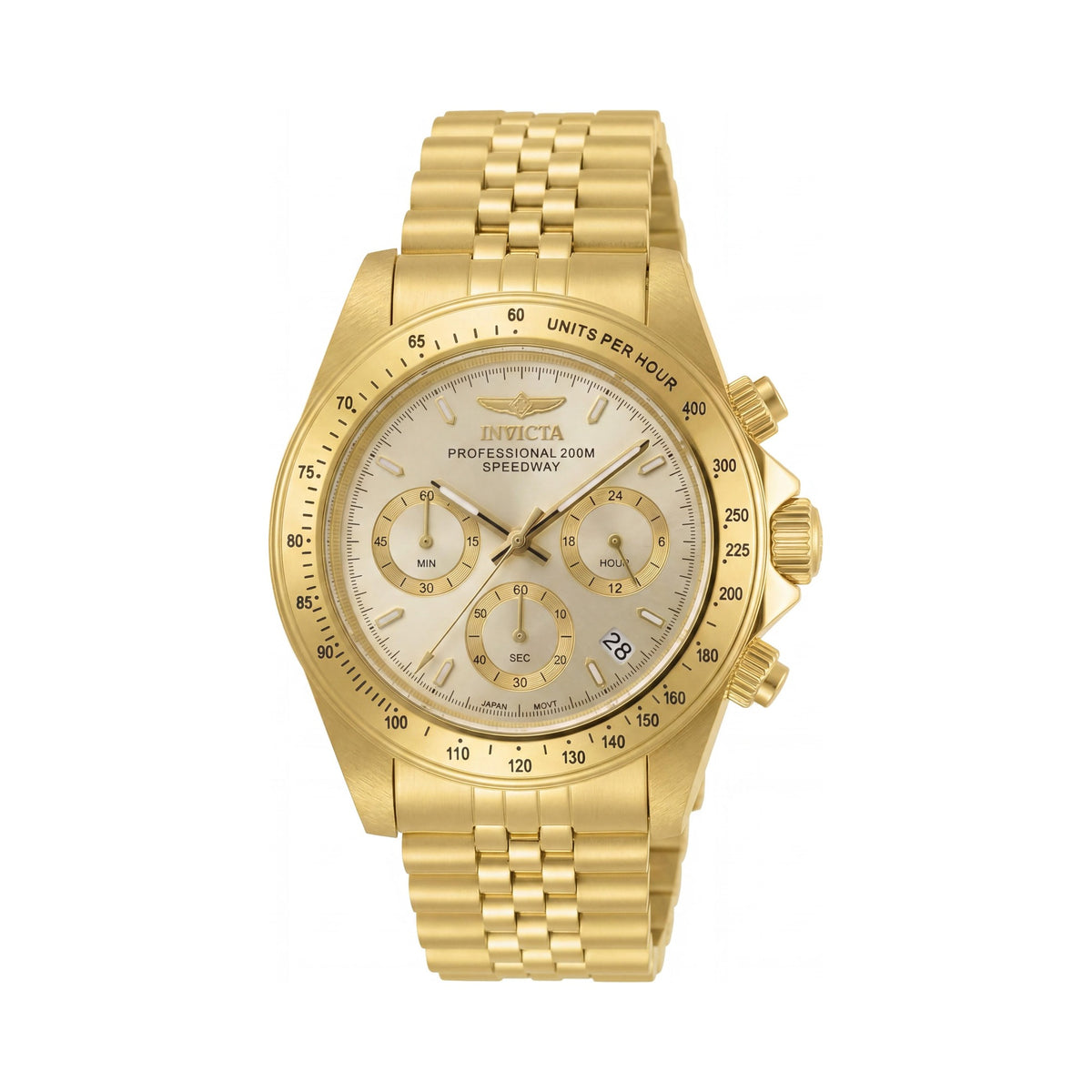 Invicta 30990 Men's Gold Chronograph Watch, 39mm, Photo 1