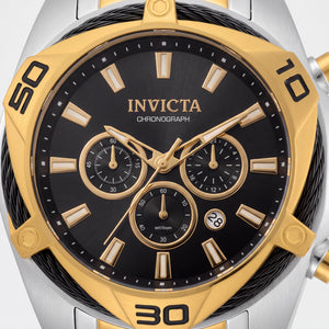Invicta 34124 Men's Watch — front view, Quartz movement 50mm