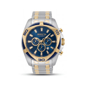 Invicta 34125 Blue Stainless Steel Men's Watch, 50mm