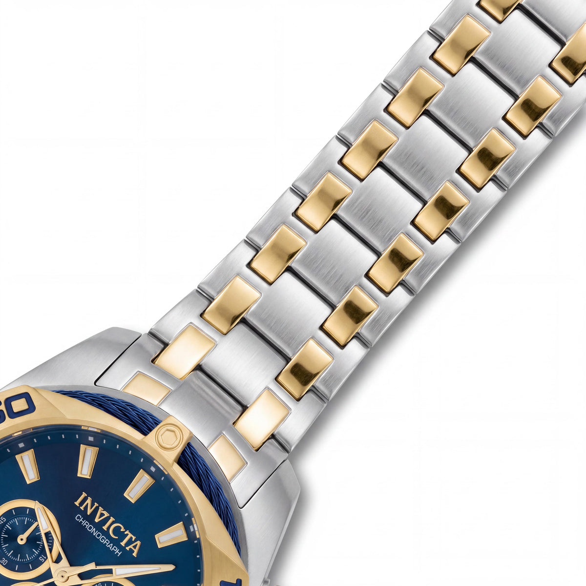 Invicta 34125 Men's Blue Chronograph Watch, 50mm, Photo 3