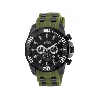 Invicta 35399 Black Stainless Steel Men's Watch, 50mm