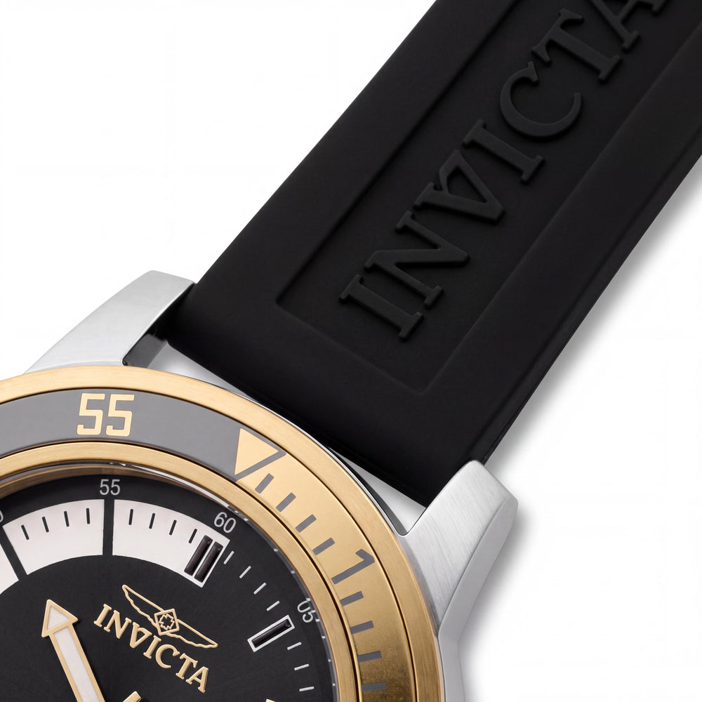 Invicta 35681 Men Watch — side view, Stainless Steel case 45mm