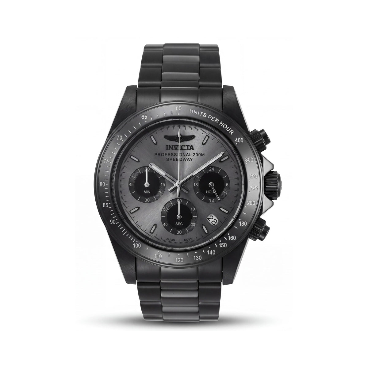 Reloj Invicta Speedway 36741 unisex color negro, 39 mm, Photo 1
