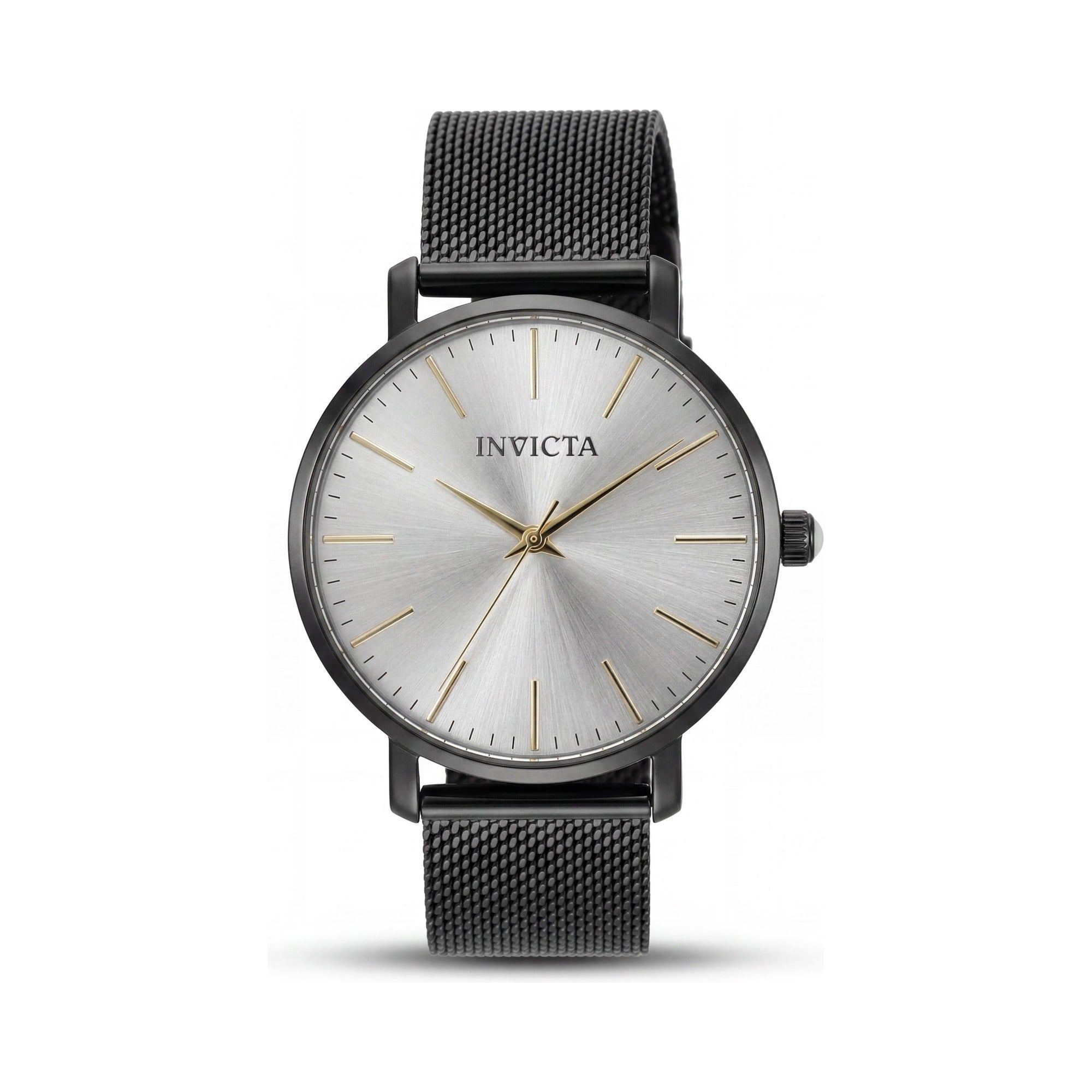 Invicta 36911 Reloj para mujer, esfera negra de acero inoxidable de 38 mm, Photo 1