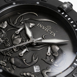 Invicta 37040 Unisex Watch — front view, Quartz movement 50mm