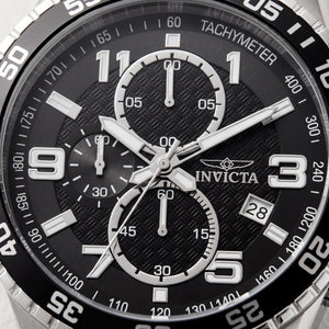 Invicta 37146 Men's Watch — front view, Quartz movement 45mm