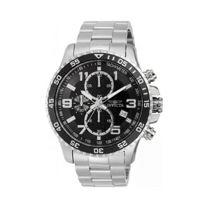 Invicta 37146 Black Stainless Steel Men's Watch, 45mm