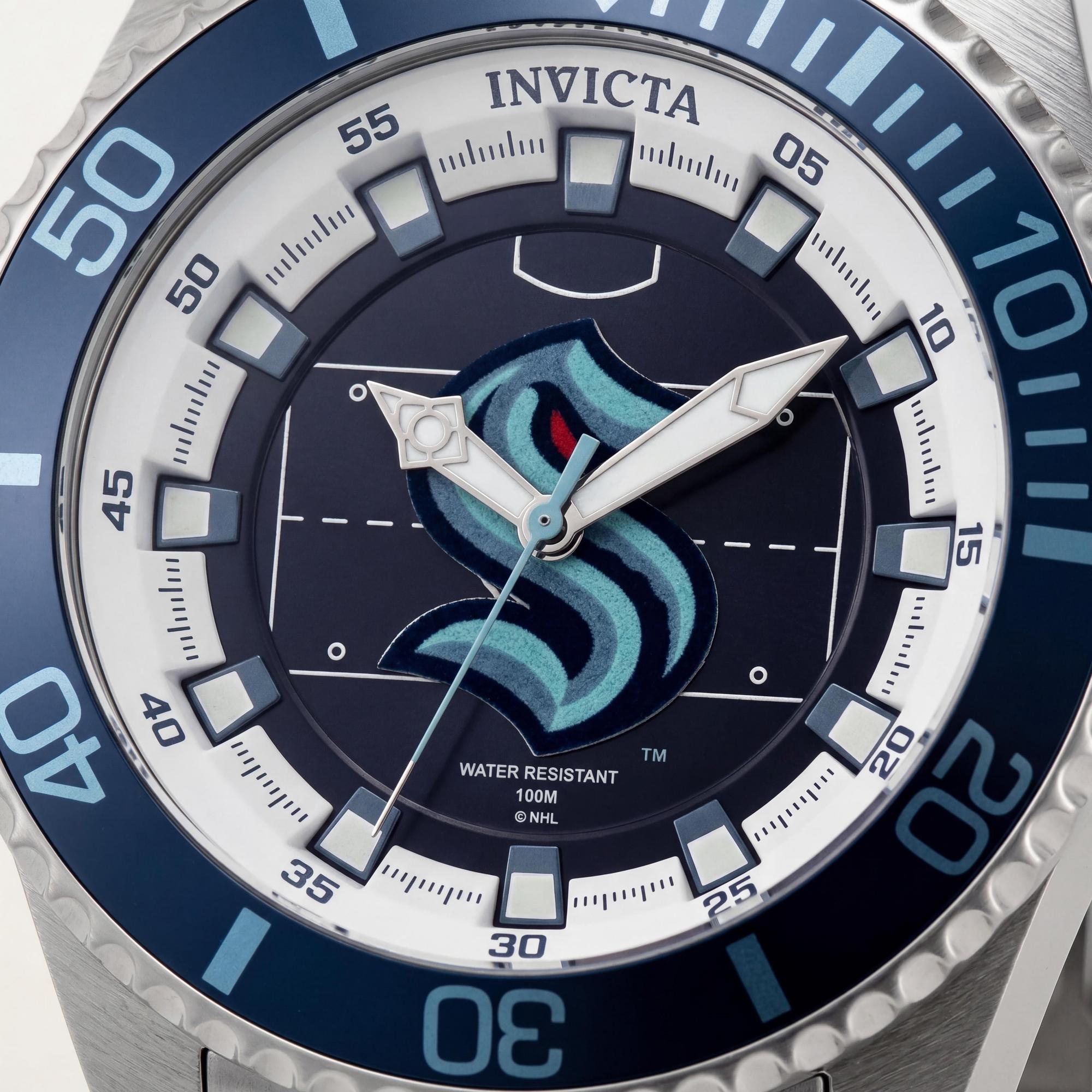 Invicta 42248 Reloj de Hombre, Esfera Plateada Acero Inoxidable 47mm, Photo 2