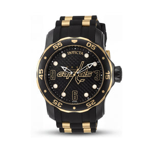 Invicta 42311 Black Dial Stainless Steel Men's Watch, 48mm
