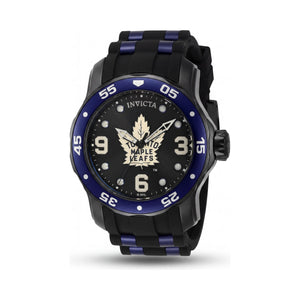 Invicta 42648 Black Dial Stainless Steel Men's Watch, 48mm
