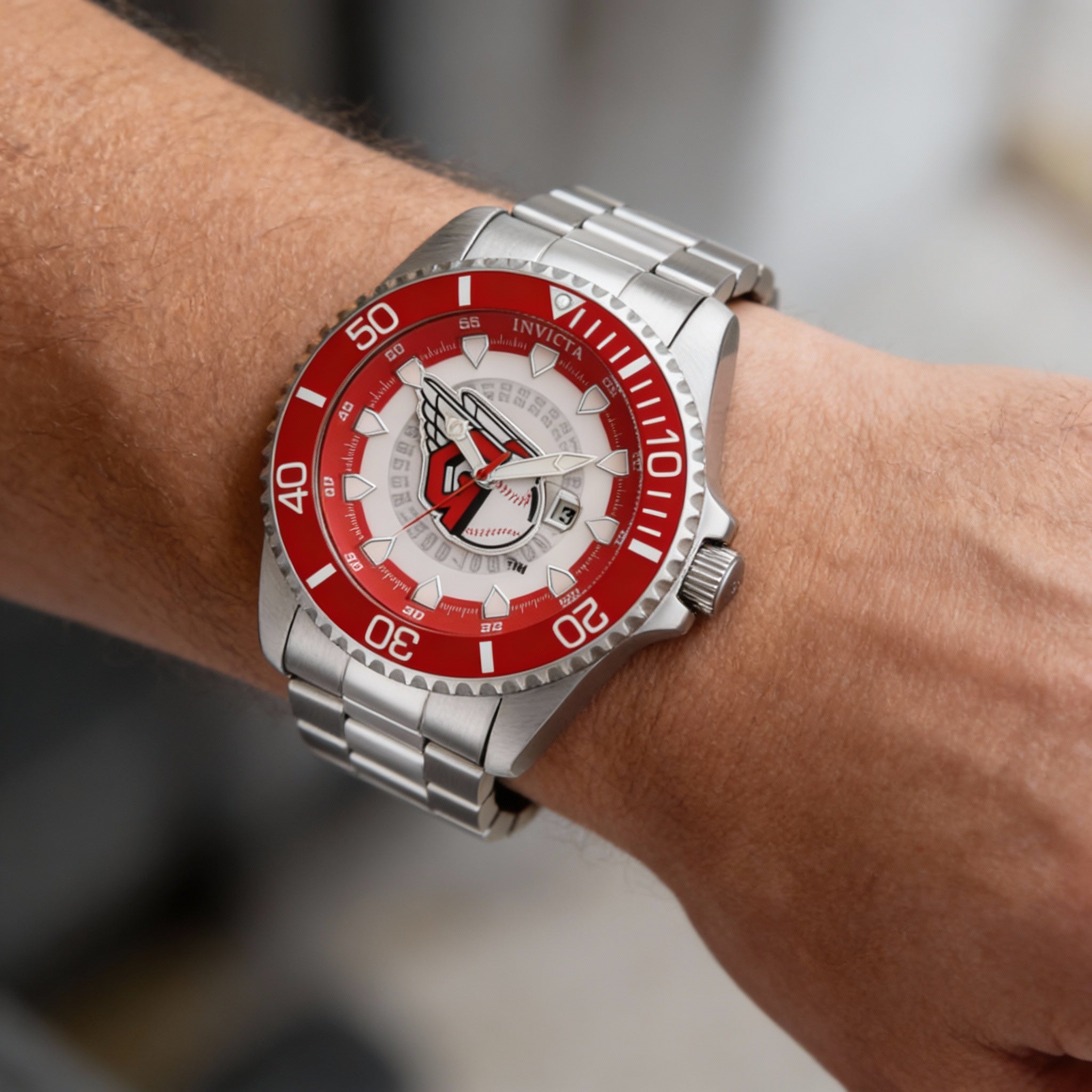 Invicta 43461 Men's Watch, Silver Dial Stainless Steel 47mm, Photo 3