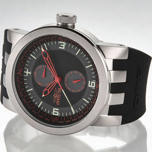 Invicta 44224 Men's Watch — front view, Quartz movement 46mm