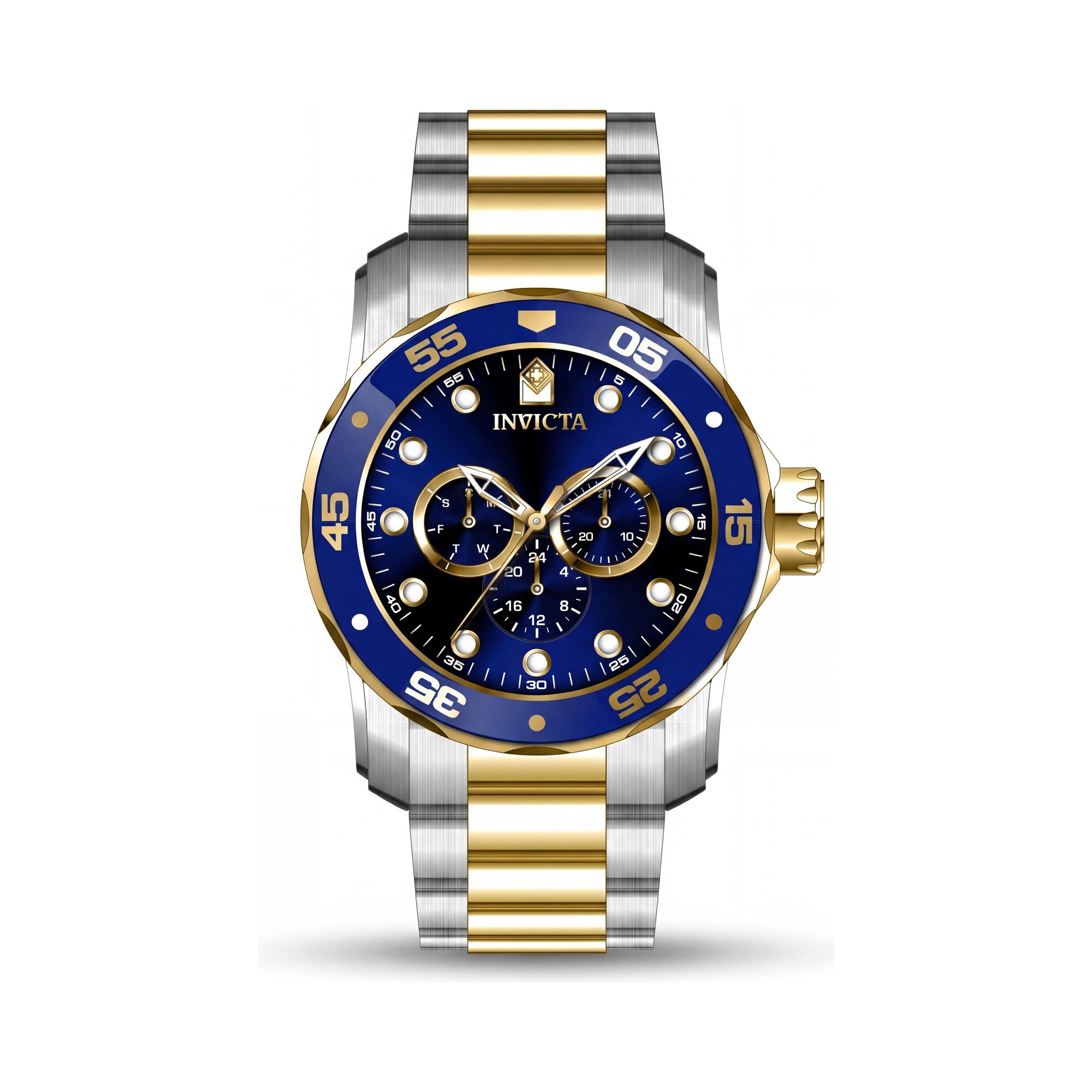 Invicta 45724 Men's Blue Stainless Steel Watch, 48mm, Photo 1