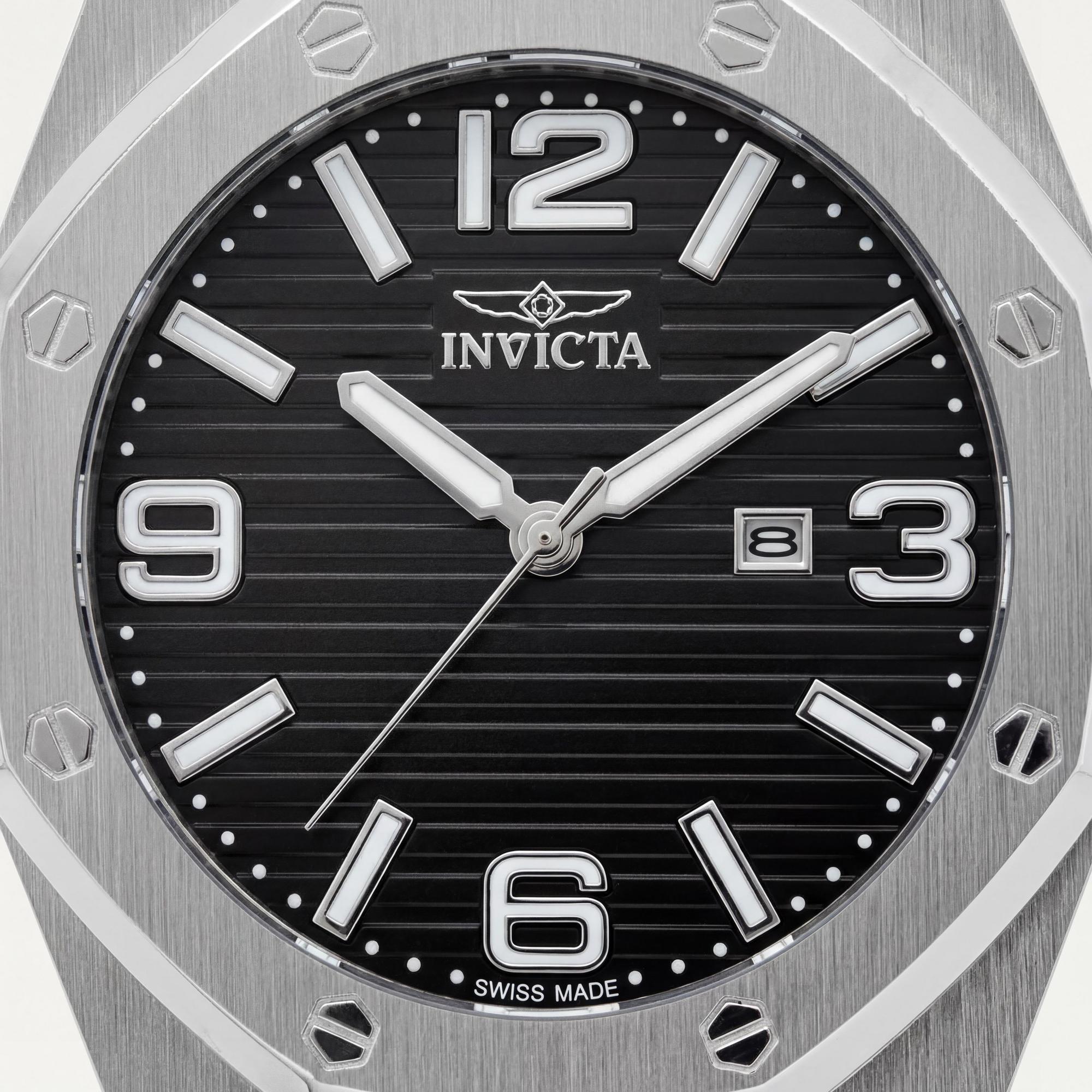 Invicta Huracan 45772 Men's Watch, Black Dial Steel 48mm, Photo 2