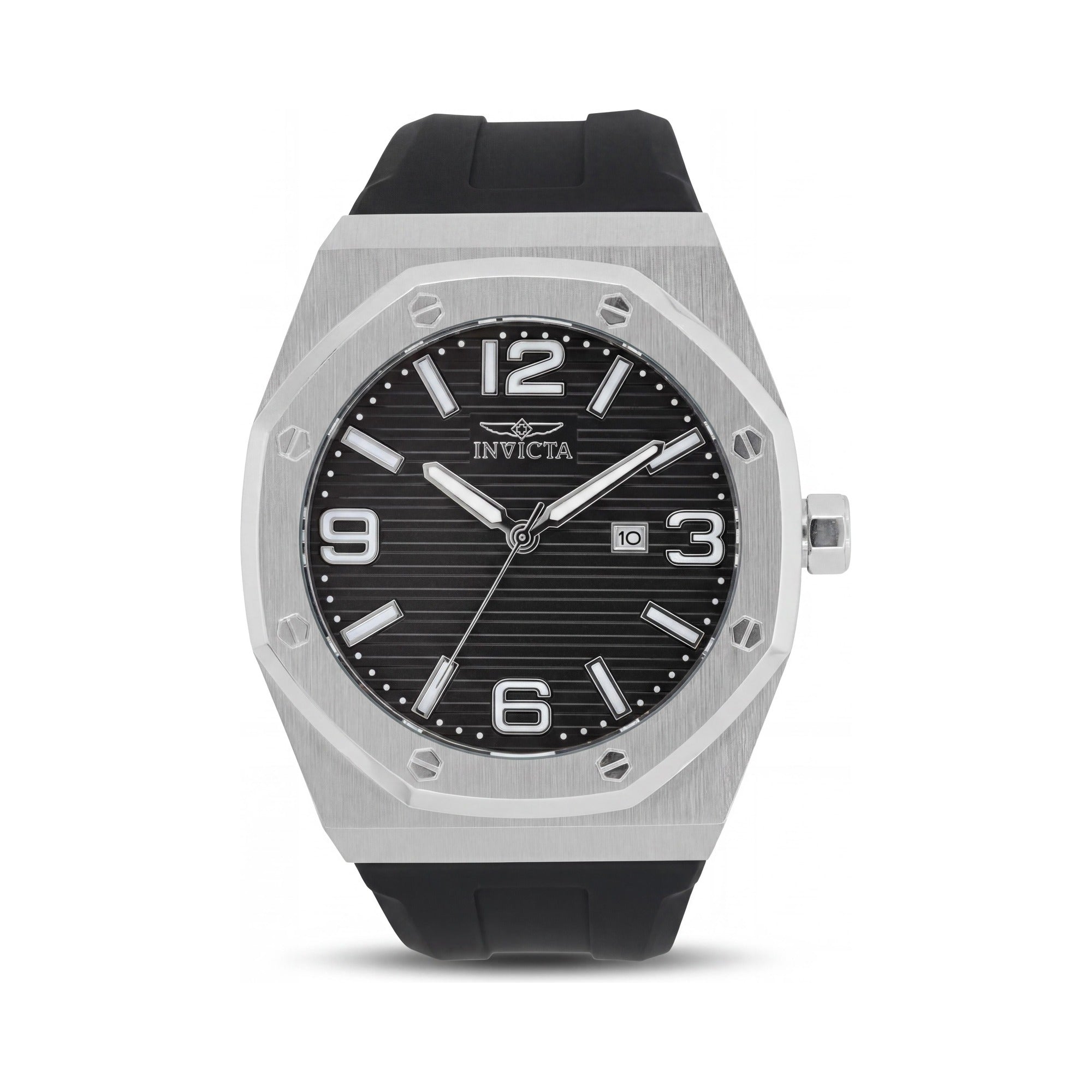 Invicta Huracan 45772 Men's Watch, Black Dial Steel 48mm, Photo 1