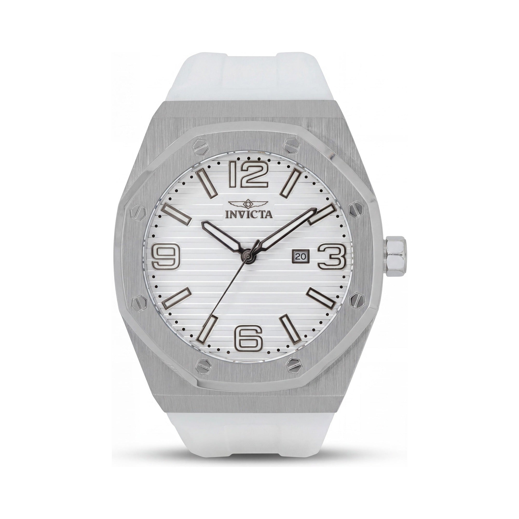 Invicta 45774 Reloj de Hombre, Acero con Esfera Plateada 48mm, Photo 1