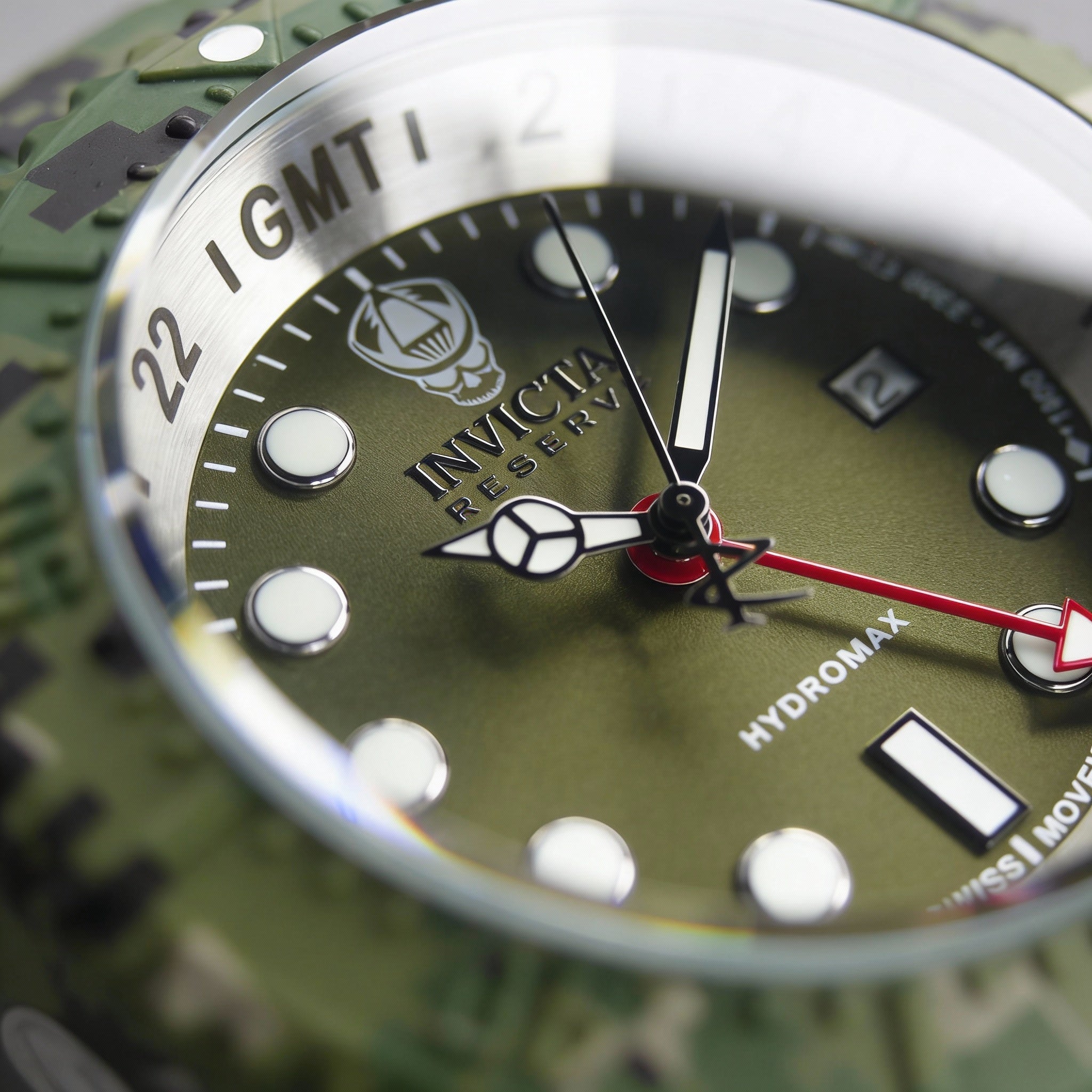 Invicta 45939 Men's Watch, Green Dial Steel 52mm, Photo 2