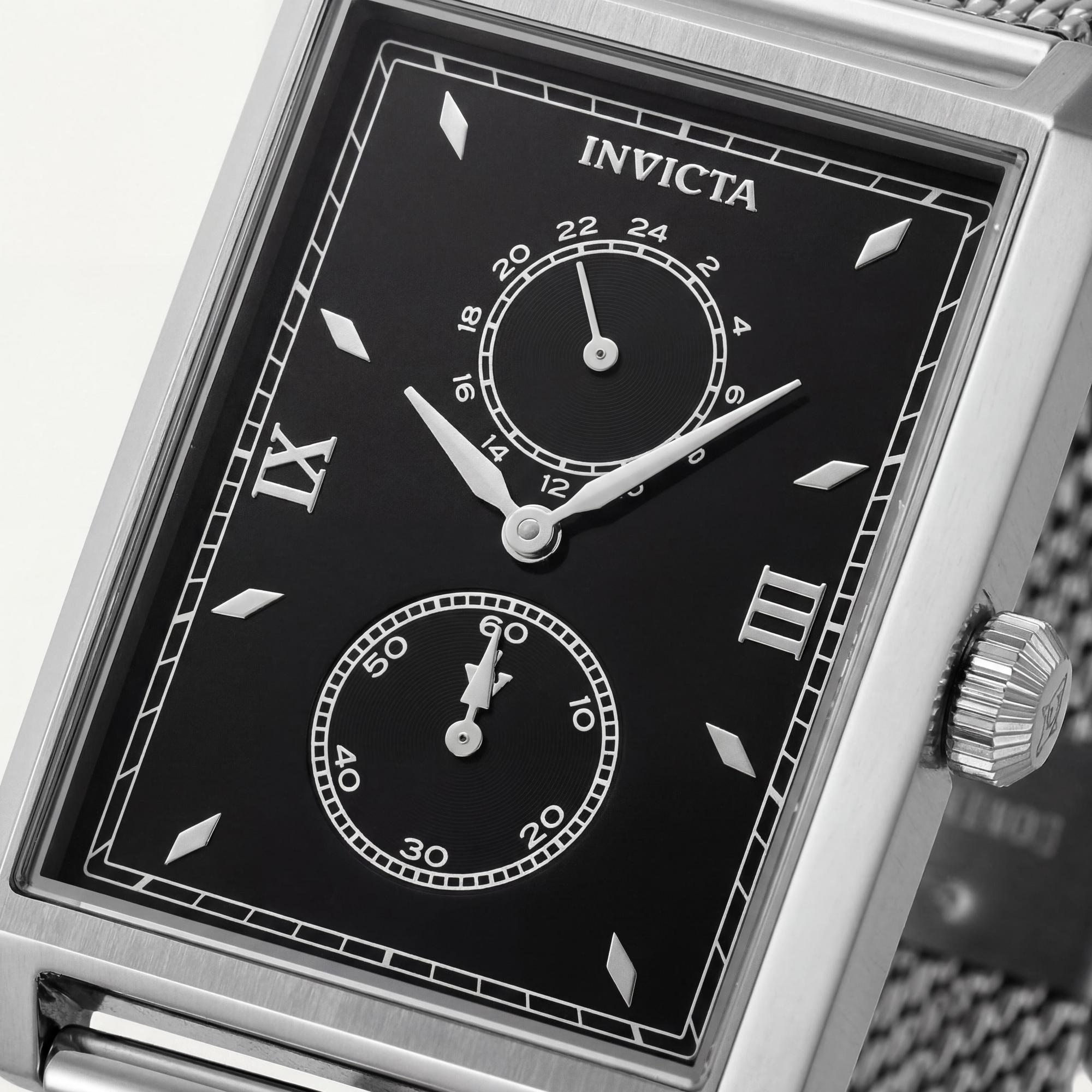 Invicta 46860 Reloj Unisex, Esfera Plateada Acero Inoxidable 30mm, Photo 2