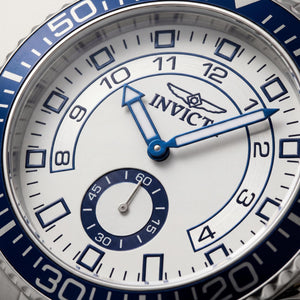 Invicta 47124 Unisex Watch — front view, Quartz movement 44mm