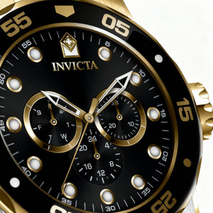 Invicta 47129 Men Watch — front view, Quartz movement 48mm