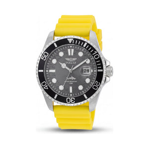 Invicta 47166 Black Dial Stainless Steel Men's Watch, 43mm