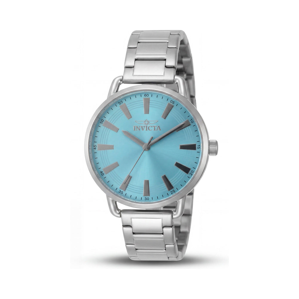 Invicta 47321 Silver Dial Stainless Steel Unisex Watch, 38mm
