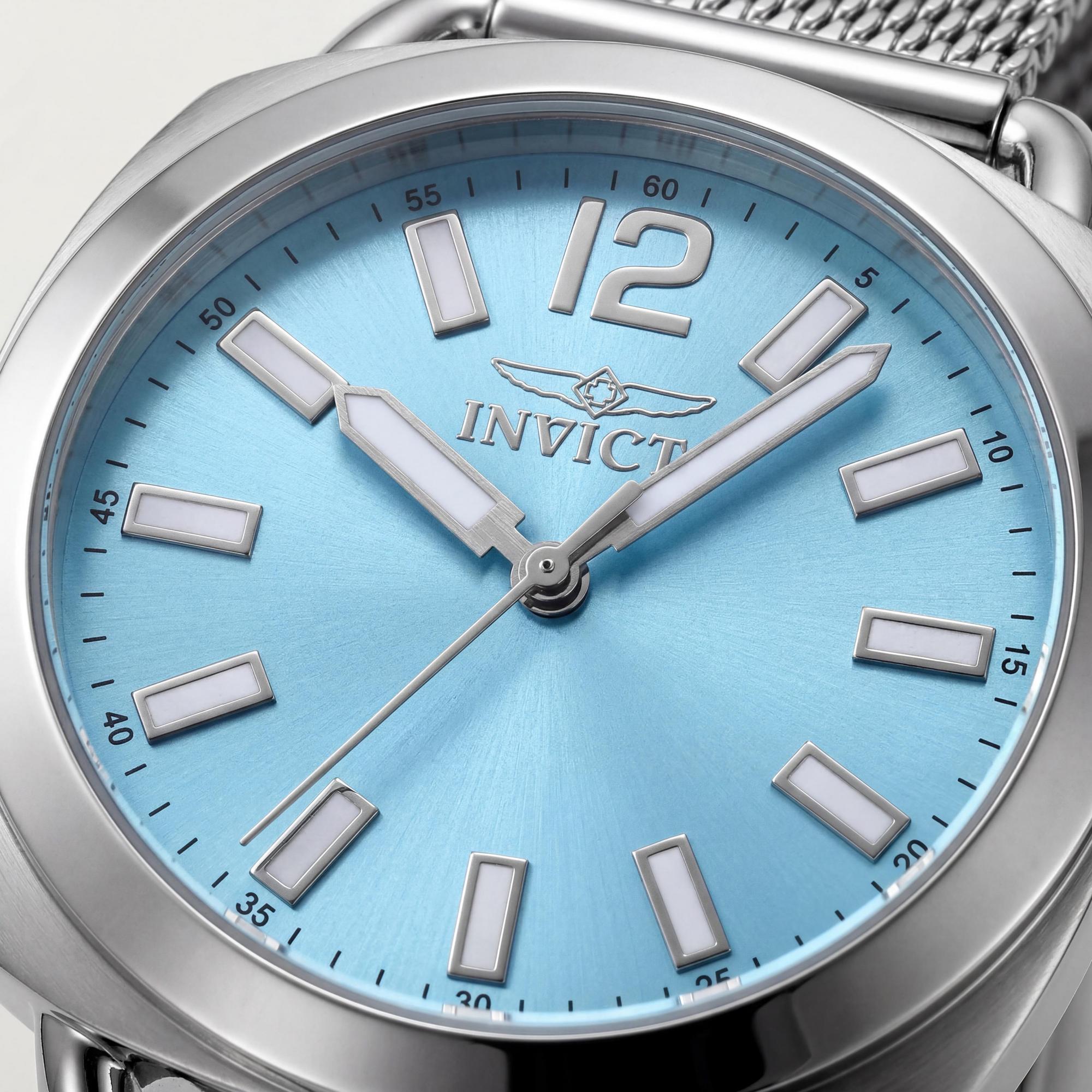 Reloj Invicta 47323 unisex, esfera plateada, acero inoxidable 32 mm, Photo 2