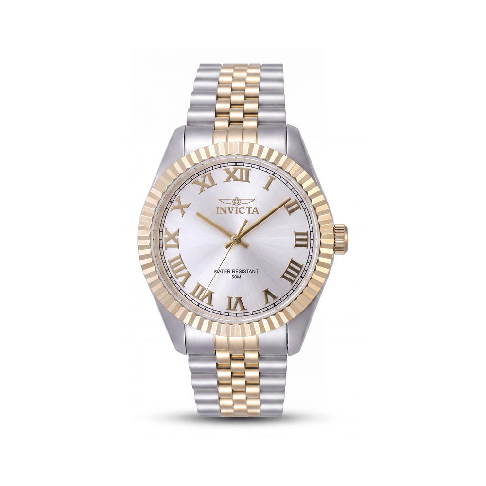 Invicta 47402 Silver Stainless Steel Unisex Watch, 43mm