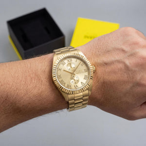 Invicta 47431 Unisex Watch — side view, Stainless Steel case 43mm