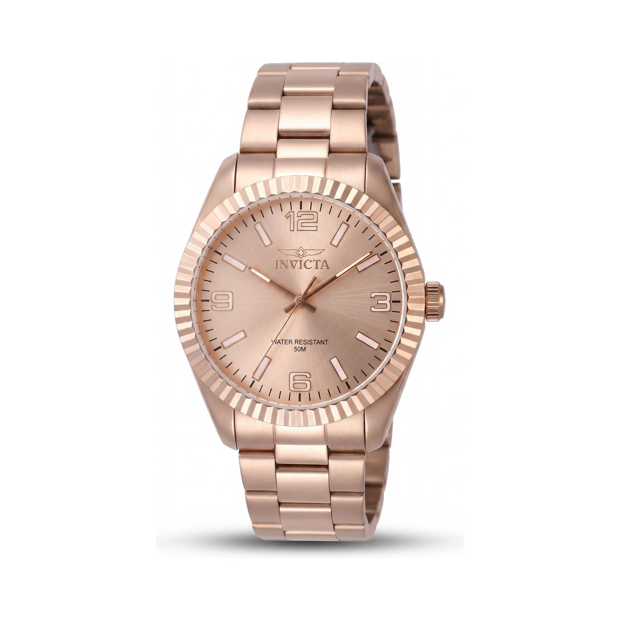 Invicta 47462 Unisex Watch, Gold Dial Stainless Steel 43mm, Photo 1