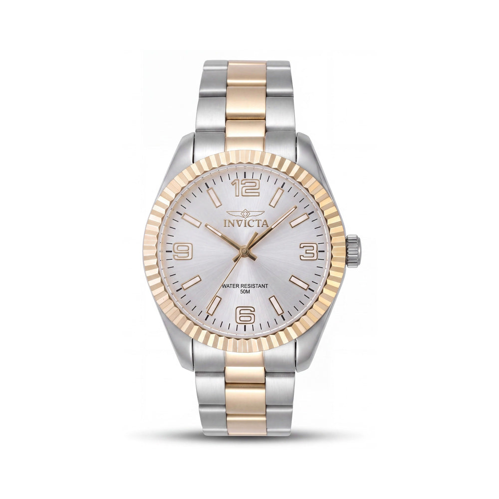 Invicta 47469 Silver Stainless Steel Unisex Watch, 36mm