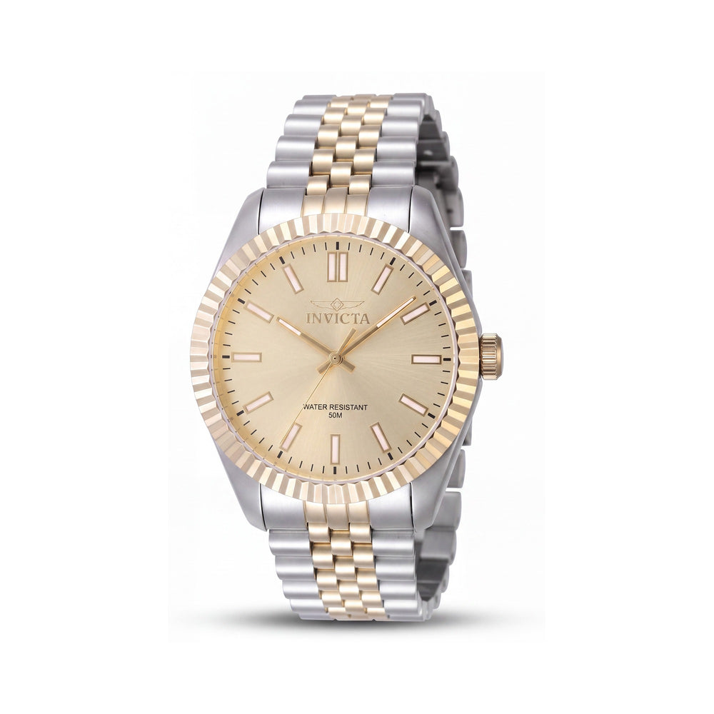 Invicta 47487 Silver Stainless Steel Unisex Watch, 43mm