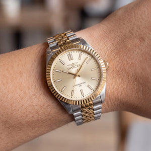Invicta 47487 Unisex Watch — wrist wear, Stainless Steel band everyday timepiece