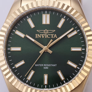 Invicta 47489 Unisex Watch — front view, Quartz movement 43mm