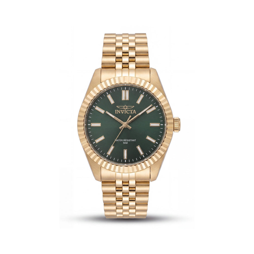 Invicta 47489 Gold Stainless Steel Unisex Watch, 43mm