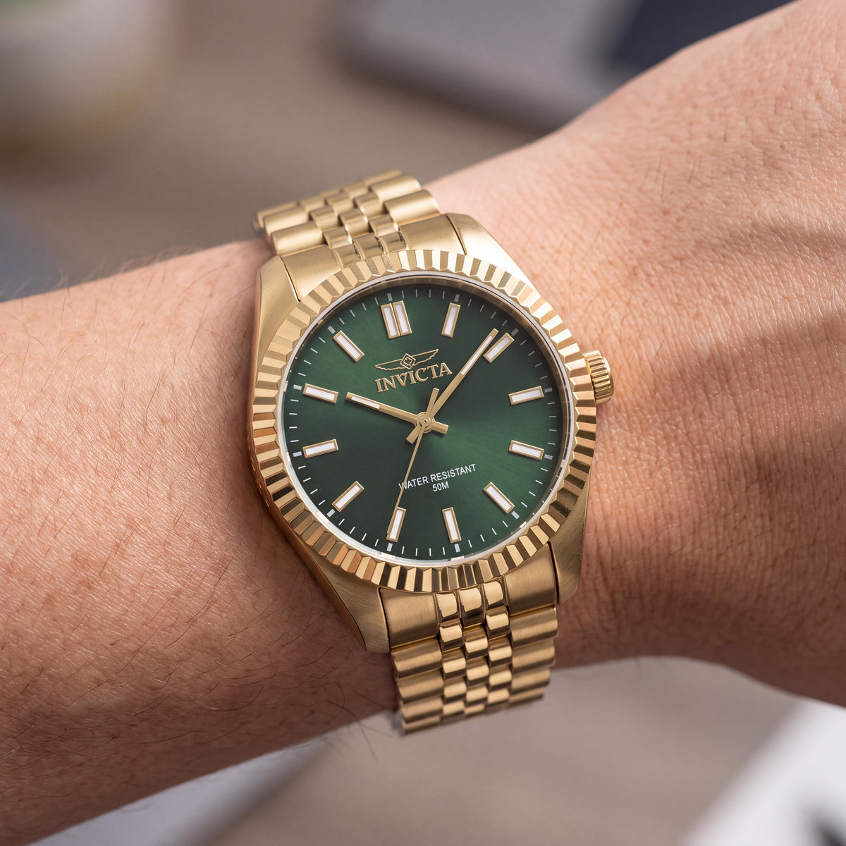 Invicta 47505 Unisex Gold Watch, 36mm, Photo 4